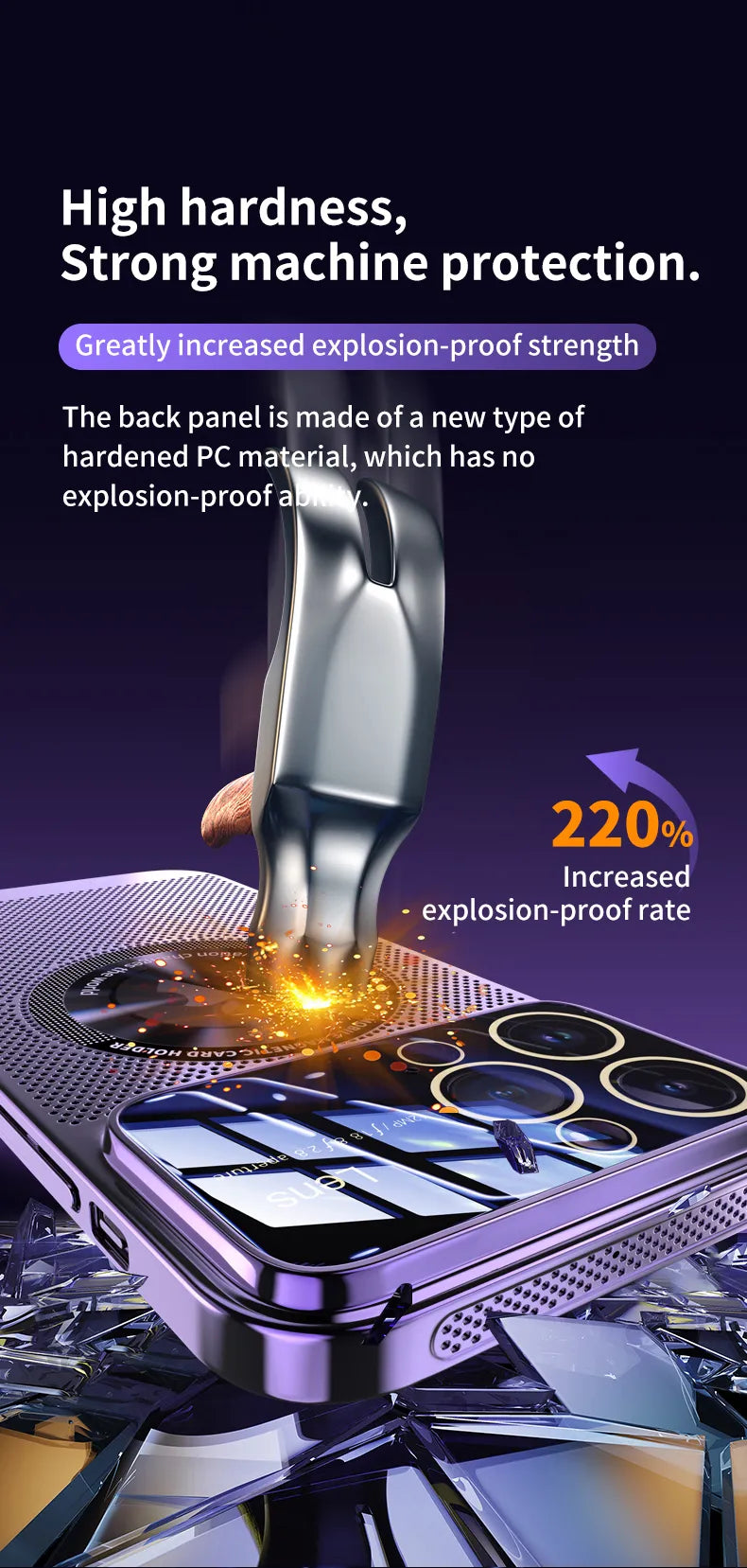 Electroplated Heat Dissipation Magnetic Case For iPhone - Premium Mobile Phone Cases from Dressmycell.com - Just $18! Shop now at Dressmycell.com Electroplated Heat Dissipation Magnetic Case For iPhone - Premium Mobile Phone Cases from Dressmycell.com - Just $18! Shop now at Dressmycell.com